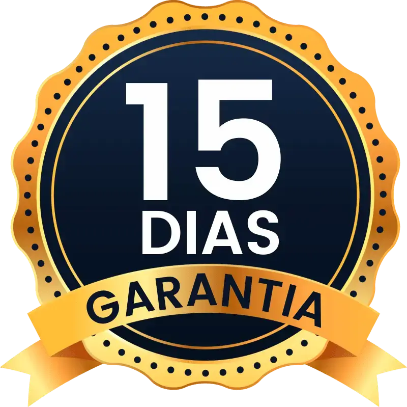 Garantia de 15 dias